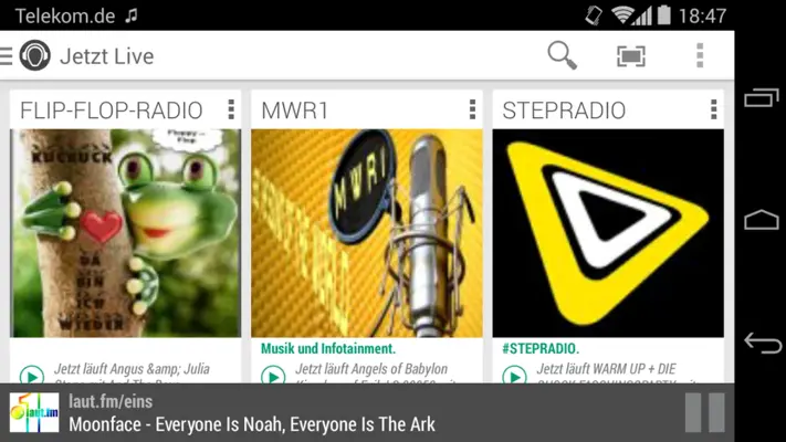 laut.fm android App screenshot 10