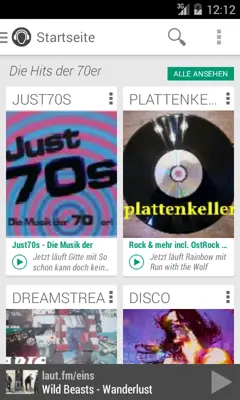 laut.fm android App screenshot 14