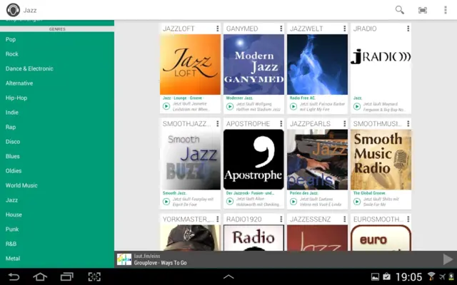 laut.fm android App screenshot 5